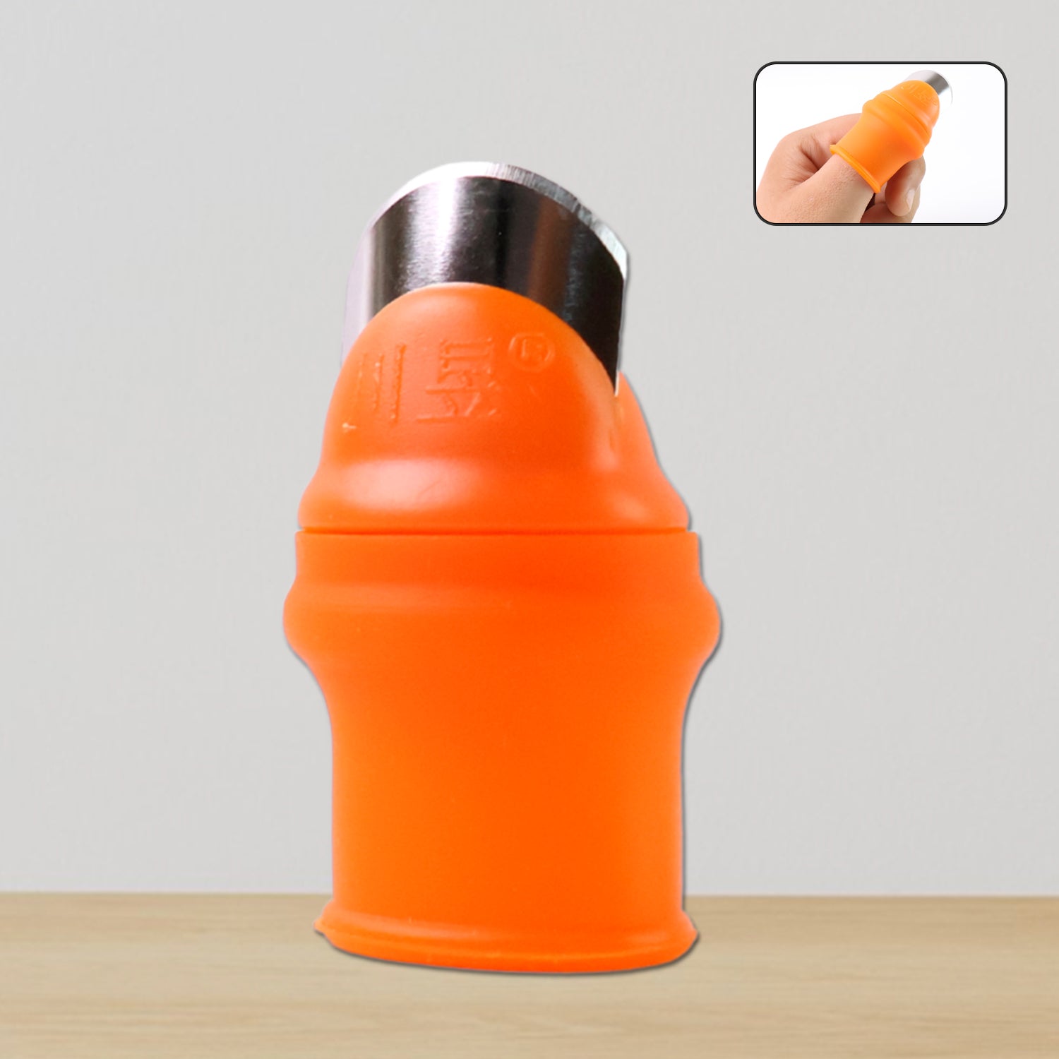 Thumb Knife Cutter with Silicone Finger Guard (1 Pc)