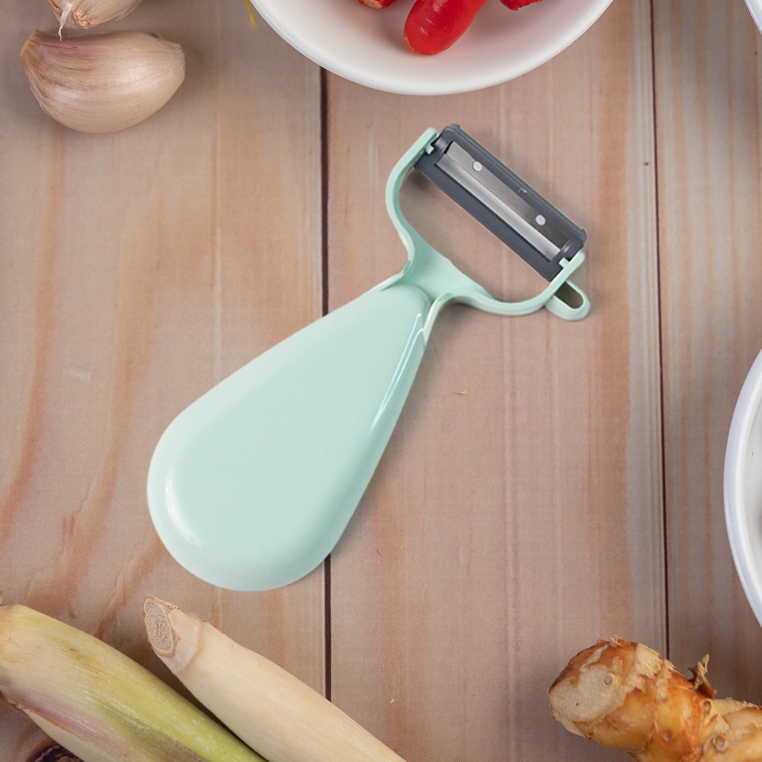 Apex Multipurpose Ginger Peeler with Stainless Steel Dual Blade