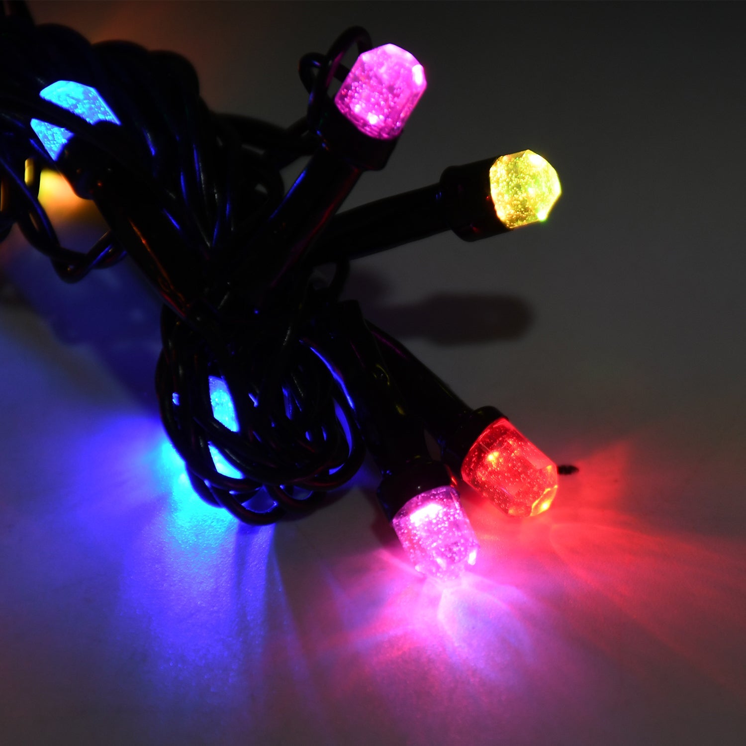 3Mtr Multi-Color LED String Lights – Indoor & Outdoor Festival Decor for Diwali, Wedding & Christmas (15 LED)