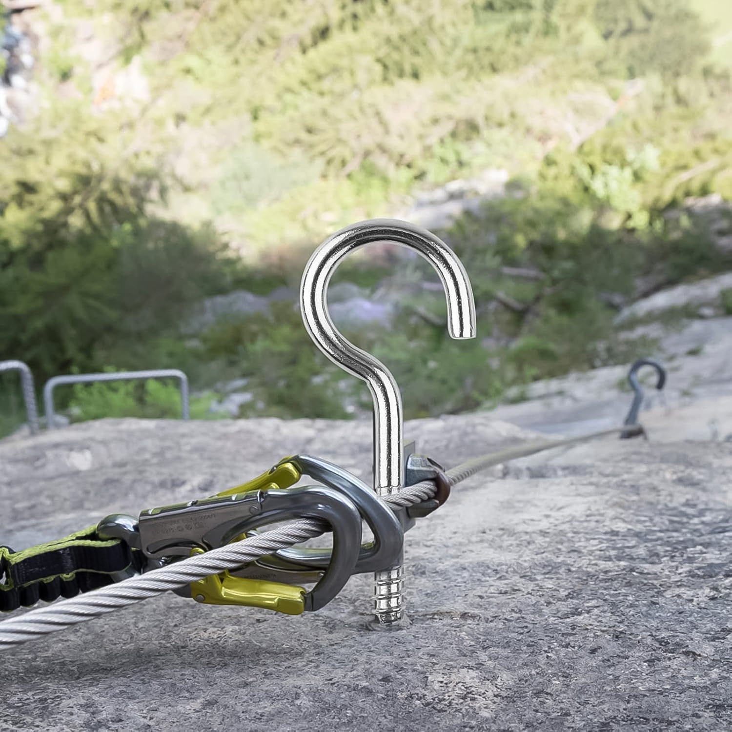 Eye Hooks Screw in Heavy Duty, Stainless Steel Eye Bolts Screw (7 Pc Set)