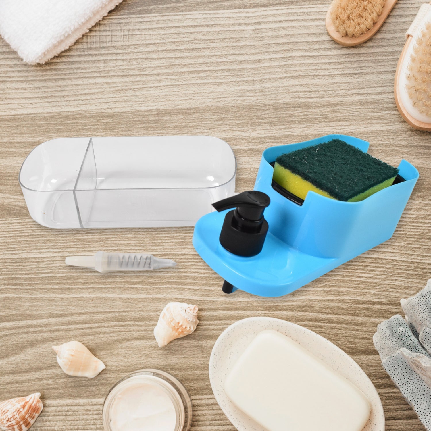 3 in 1 Dishwashing and Handwash Liquid Soap Dispenser (3 in 1 Dispenser)