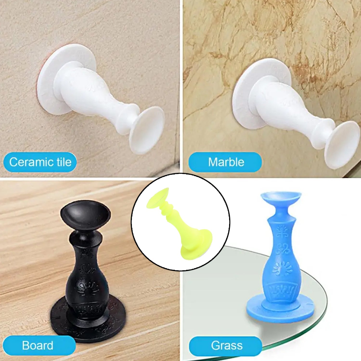 Neon Yellow Washing Machine Door Holder, Washing Machine Door Stopper (1 Pc)