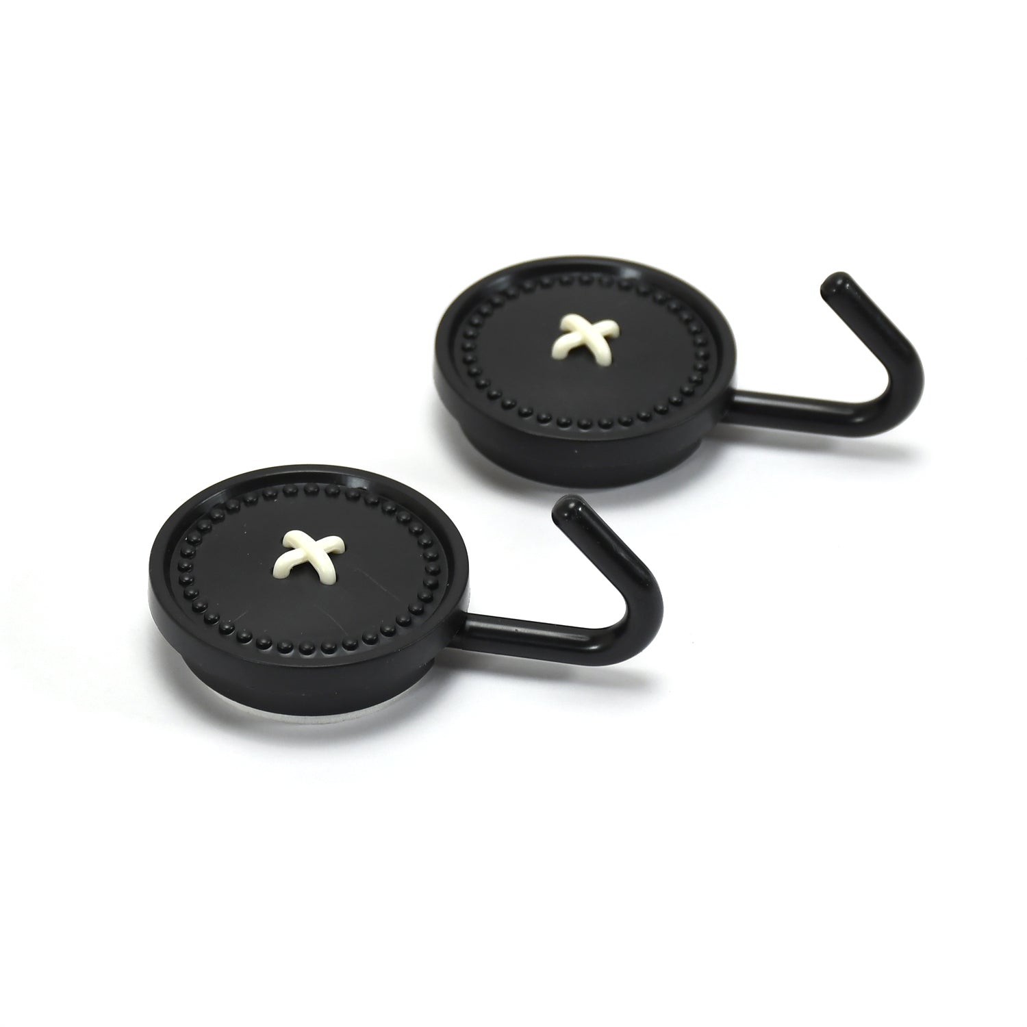 Heavy-Duty Wall Hooks (2 Pcs) for Home Use