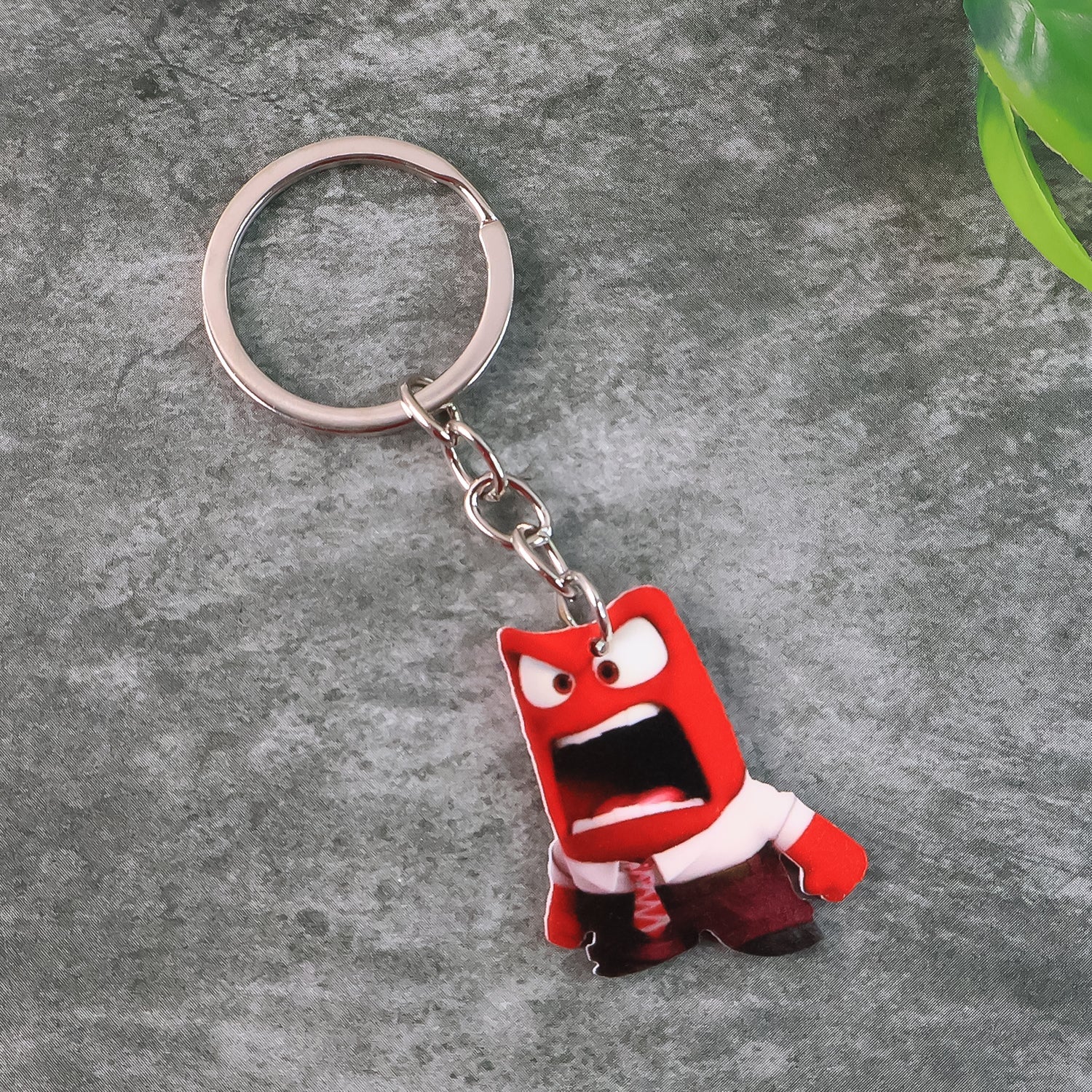 Animated Character Acrylic Keychain (1 Pc)