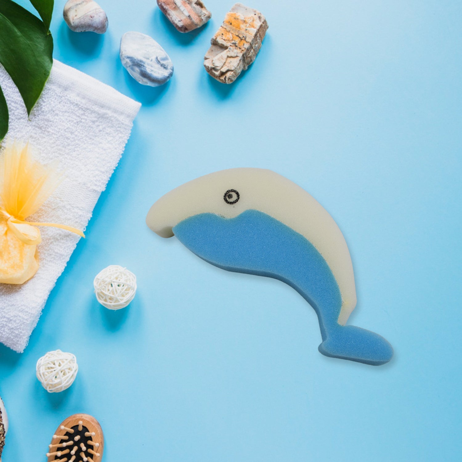 Dolfin Reusable Kitchen Sponge – Superior, Multi-Surface, Low Maintenance (1 Pc)