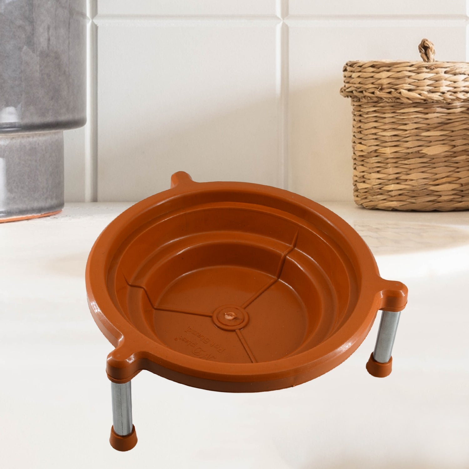 Multipurpose Matka Stand  /  Plant Pot Water Pot Stand Plastic for Home & Kitchen (1Pc)