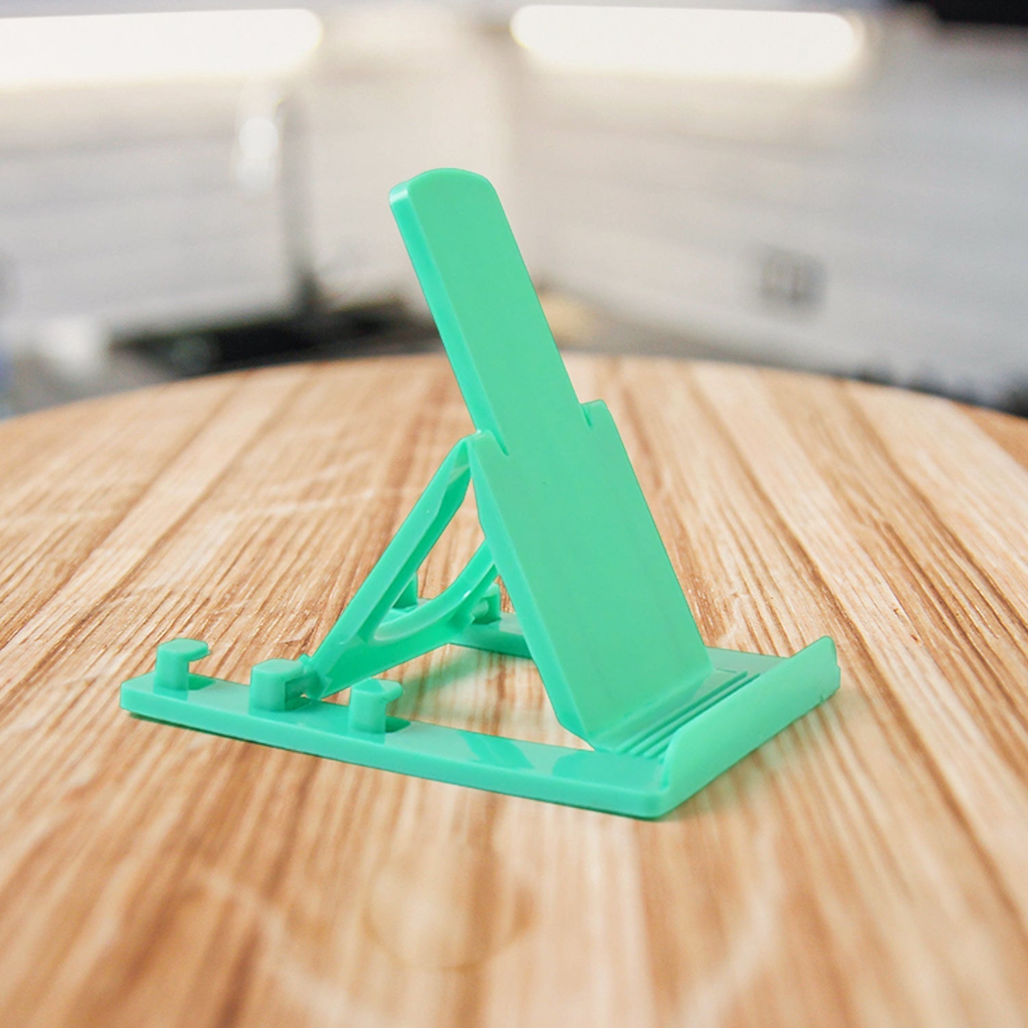 Customized / Personalized Adjustable Foldable Plastic Mobile Phone Stand Holder (1 Pc)