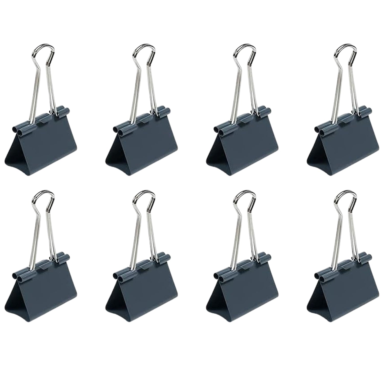 Paper Holding Binder Clips Paper Clips (8 Pcs Set / Mix Color)