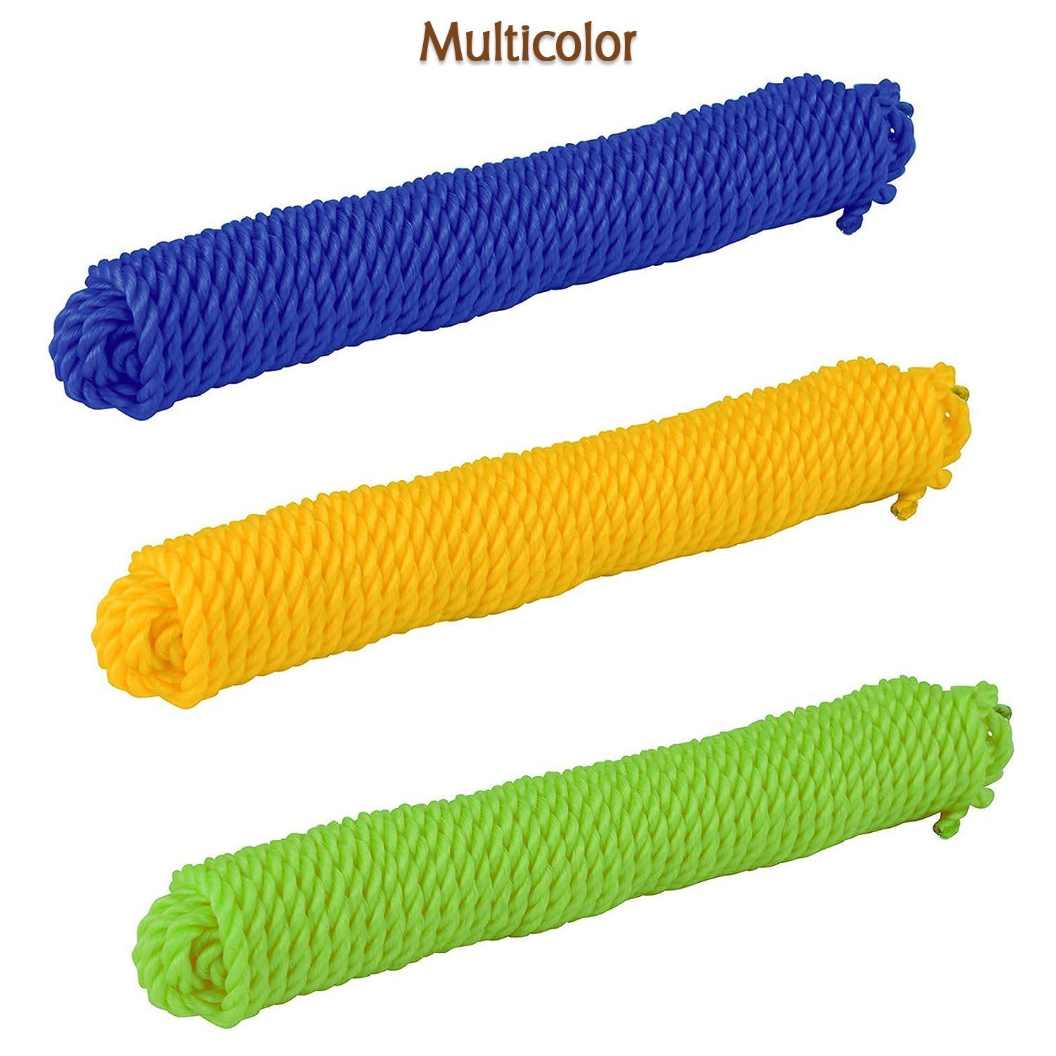 3m Heavy-Duty Laundry Drying Rope (1 Pc, Mixed Colors)