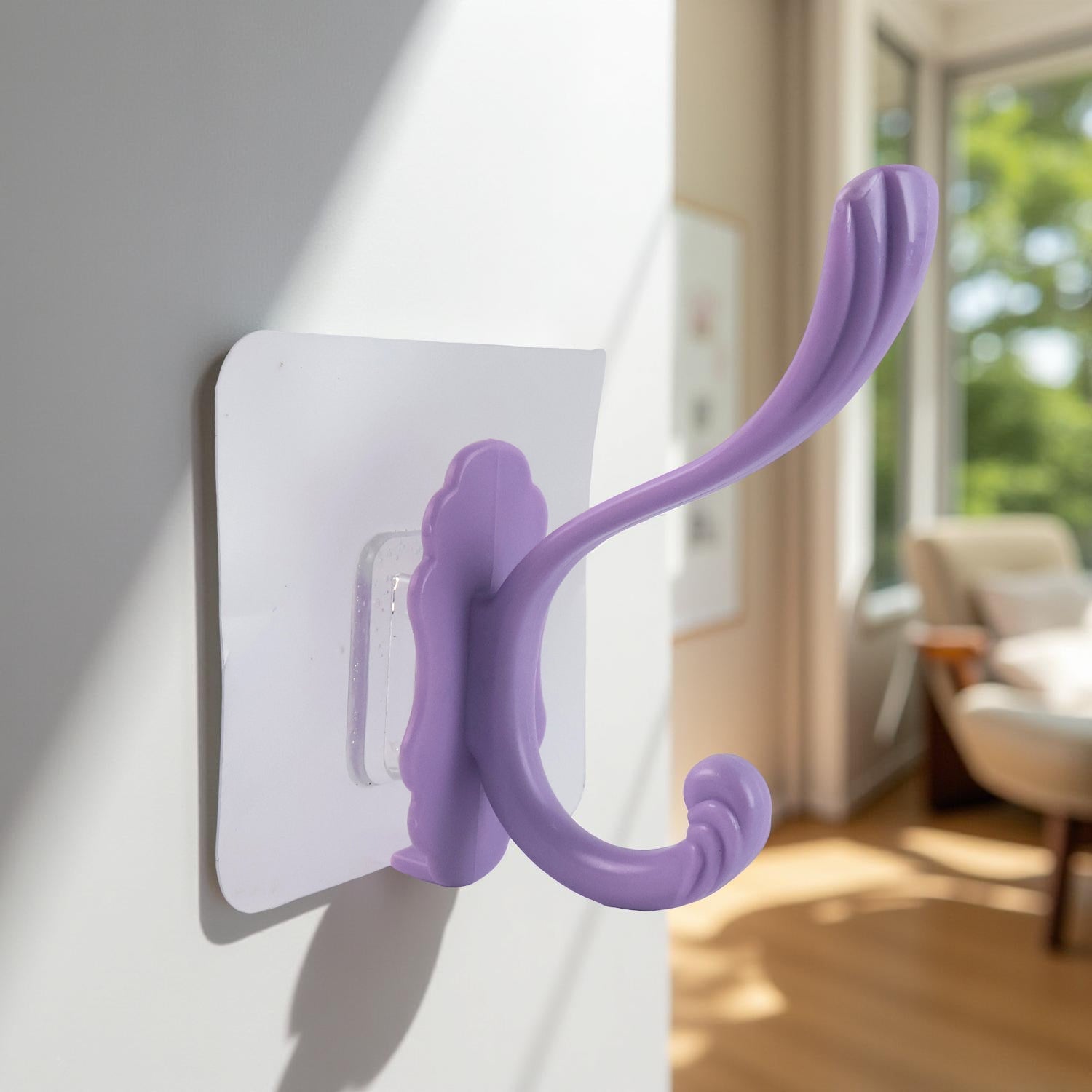 Self-Adhesive Heavy Duty Decorative Wall Hook (1 Pc)