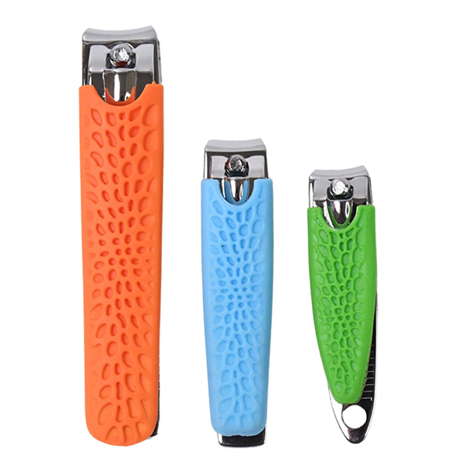 3 in 1 Nail Clipper Set, Compact Nail Cutter Big Size and Small Sizes