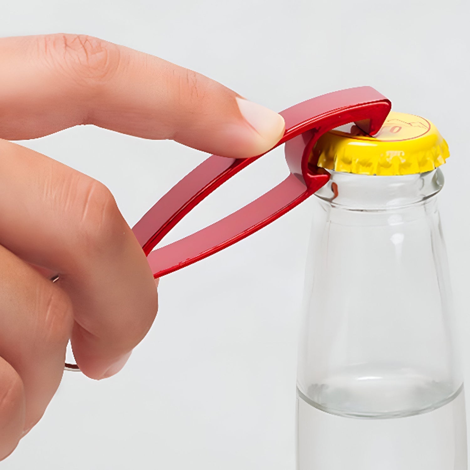 Customized 2 in 1 Compact Metal Bottle Opener with Keyring (1 Pc)