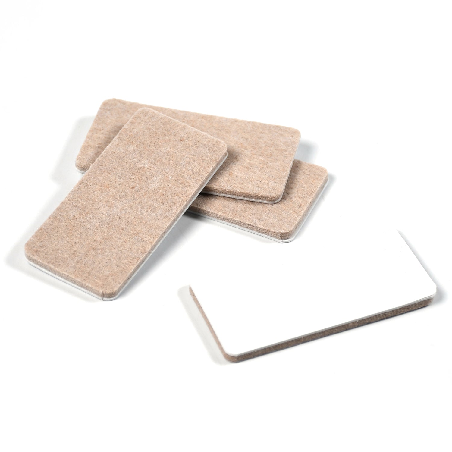 4-Piece Square Felt Furniture Floor Protector Pads