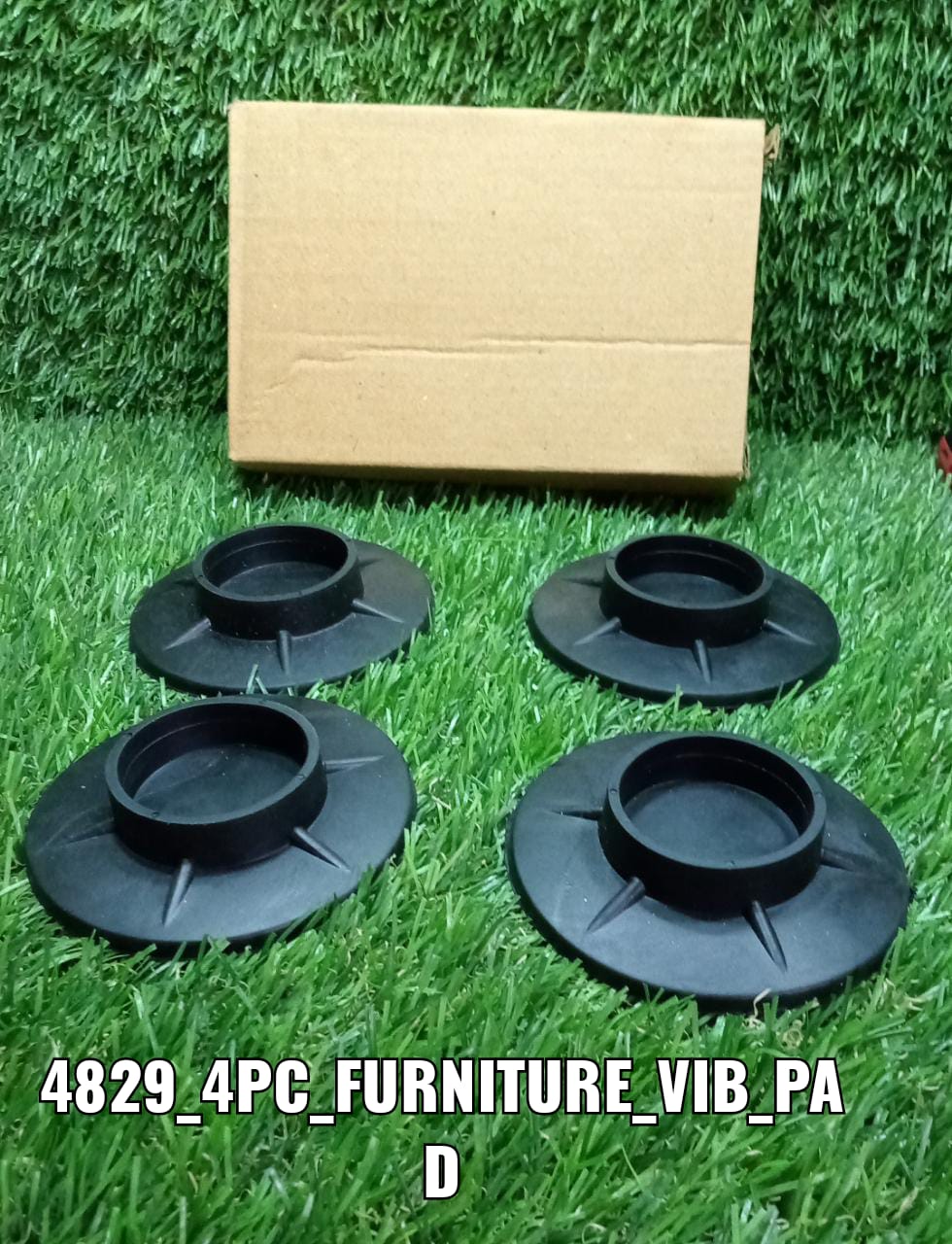 Furniture Vibration Pads - 4-Piece Set for Table & Stool Support at Home & Office