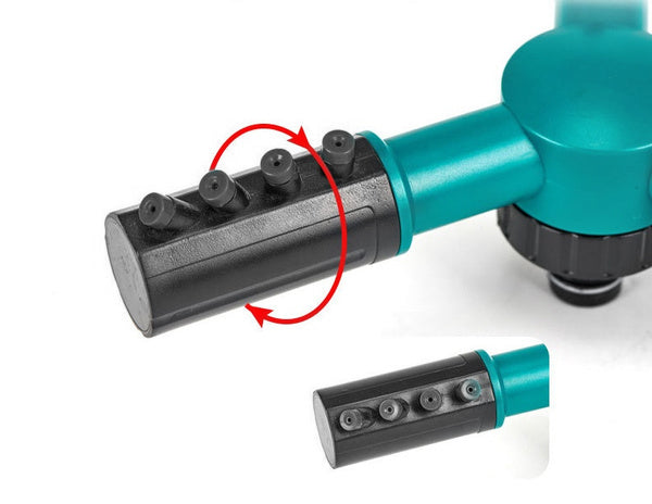 3 Arm 360° Sector Rotating Water Sprinkler Garden Pipe Hose Irrigation Yard