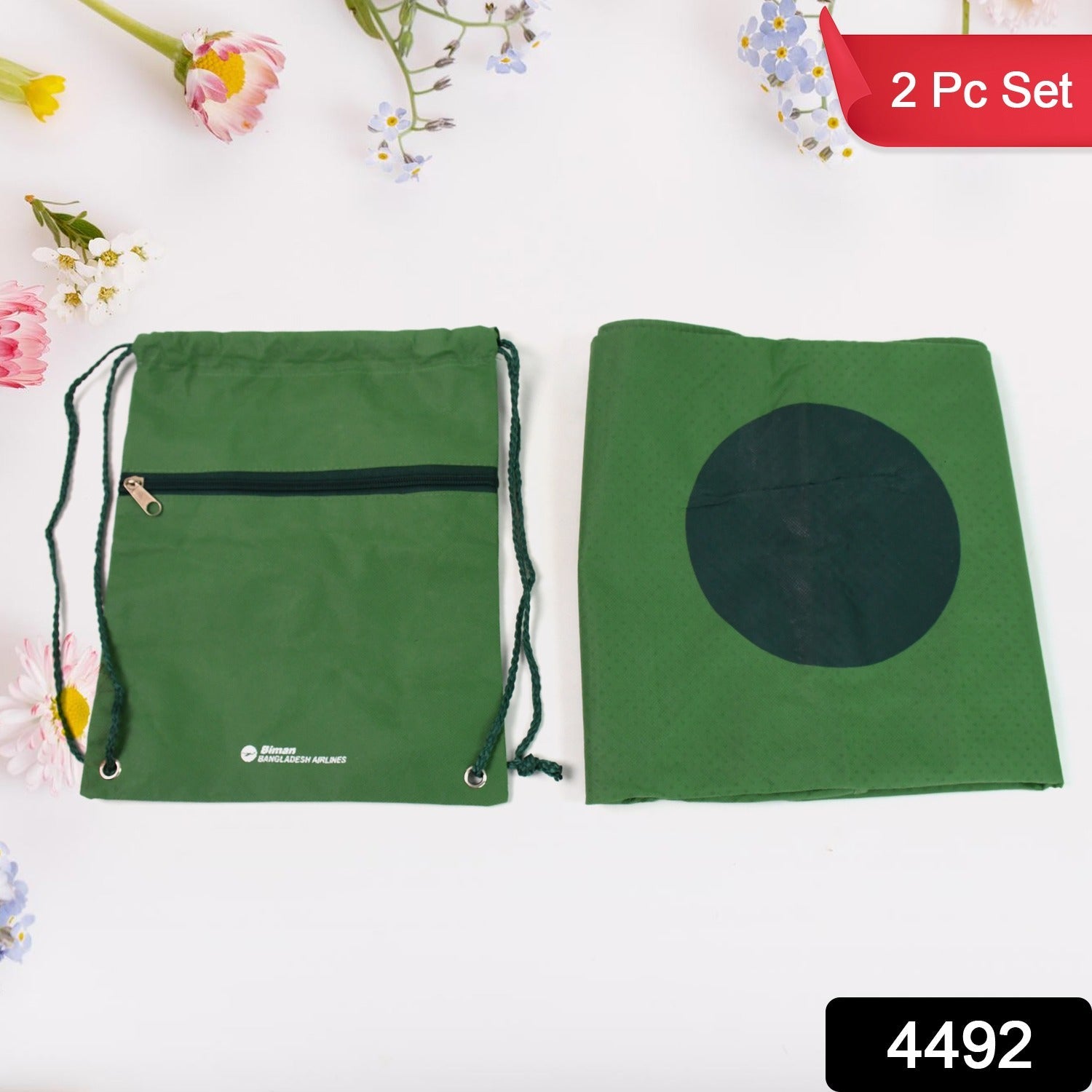 2 in 1  Shoulder Kit Bag with Musallah & Small Bag (2 Pcs Set)