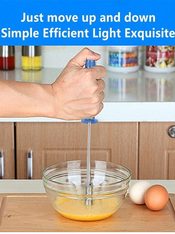Stainless Steel Mixi Egg  /  Lassi  /  Butter Milk Maker  /  Mixer Hand Blender