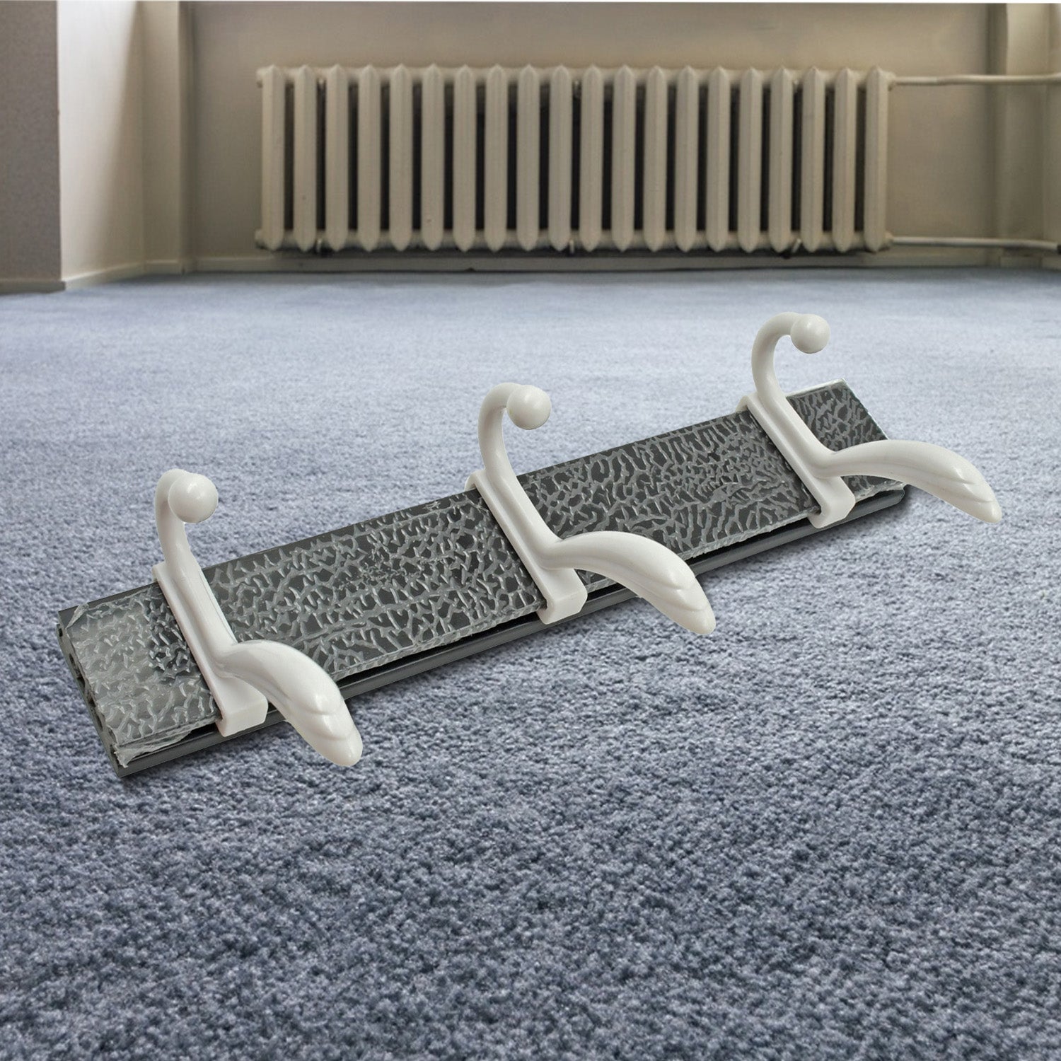 Wall Mounted Coat Hanger Rack – 6 Hooks for Clothes, Jackets & Hats