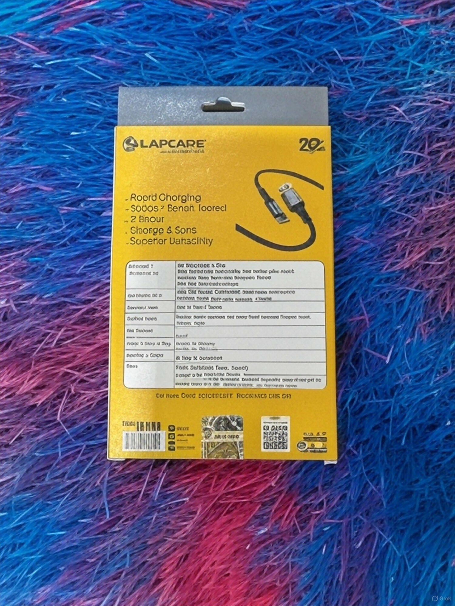 100 W TYPE C BRAIDED 2M CABLE LTC-027 (6 Months Brand Warranty)