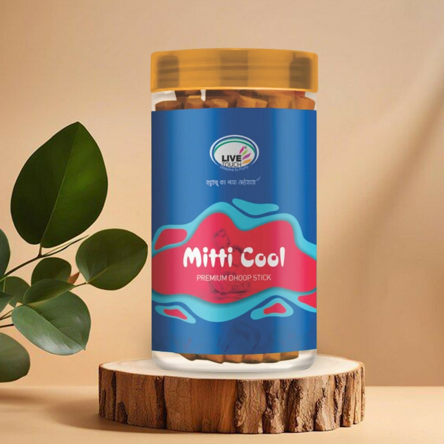 Live Touch Mitti Cool Premium Dhoop Stick