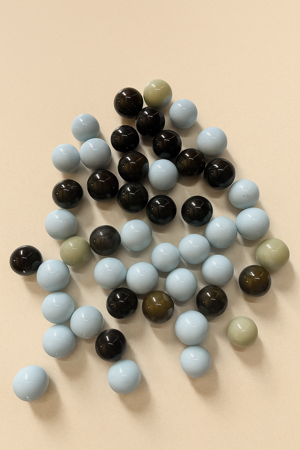 Multicolor Glass Marbles – Decorative Round Pebbles for Vase Filler, Aquarium & Craft Use