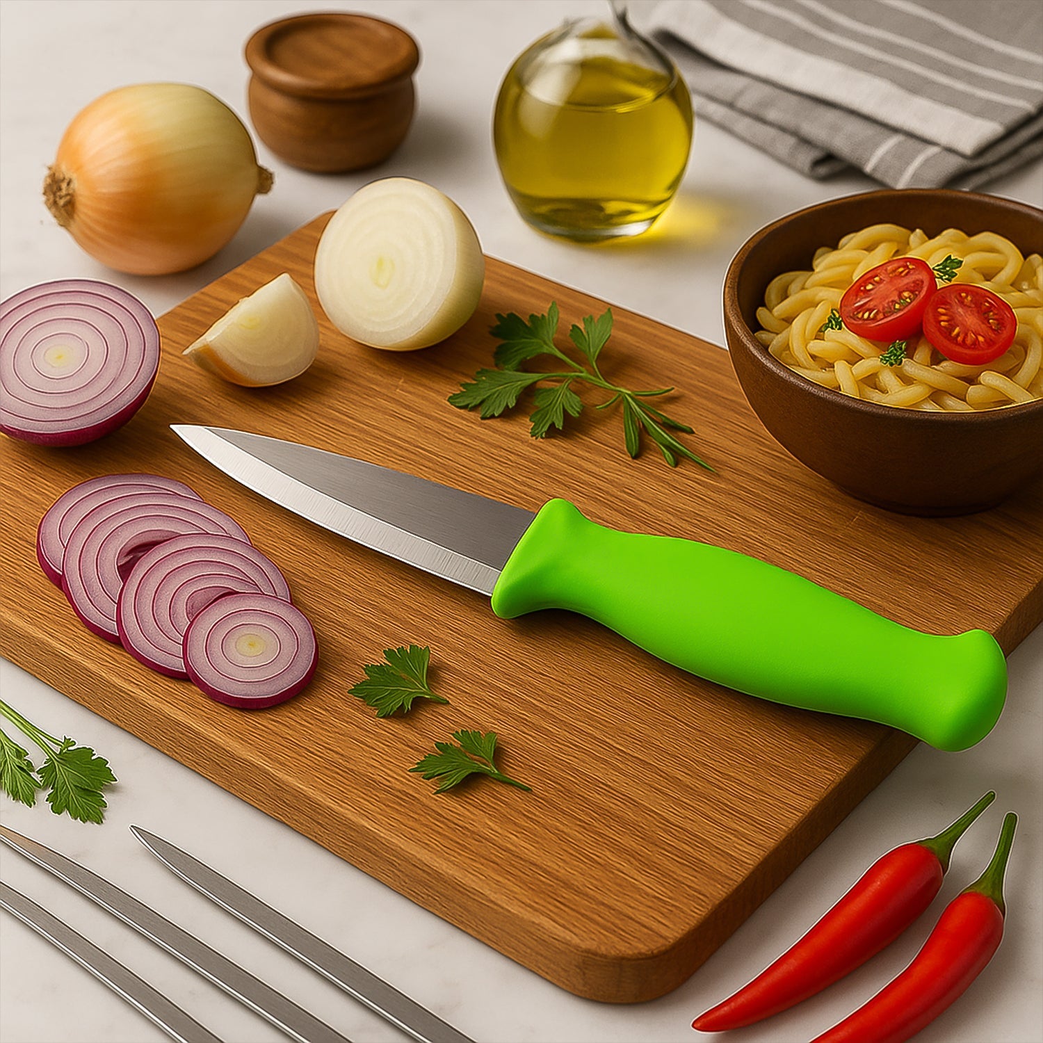 Premium Multipurpose Stainless Steel Kitchen Knife (1 Pc)