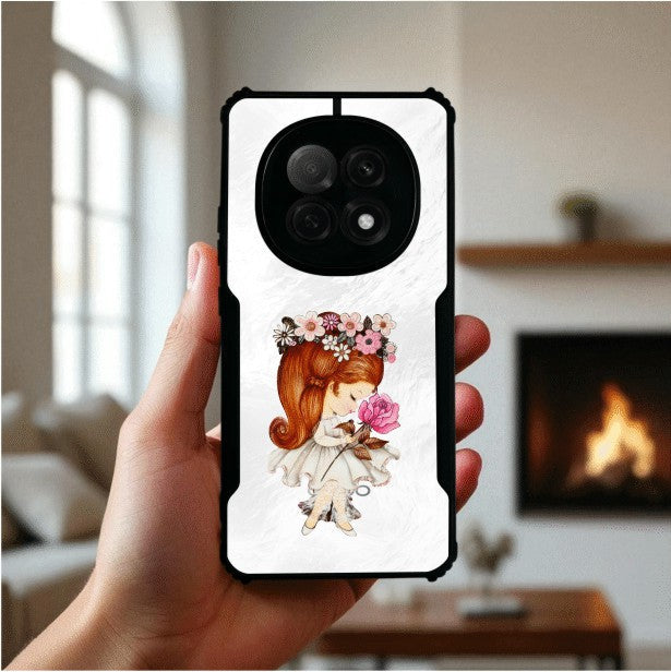 Flower Girl Mobile Cover For OPPO F29 Pro