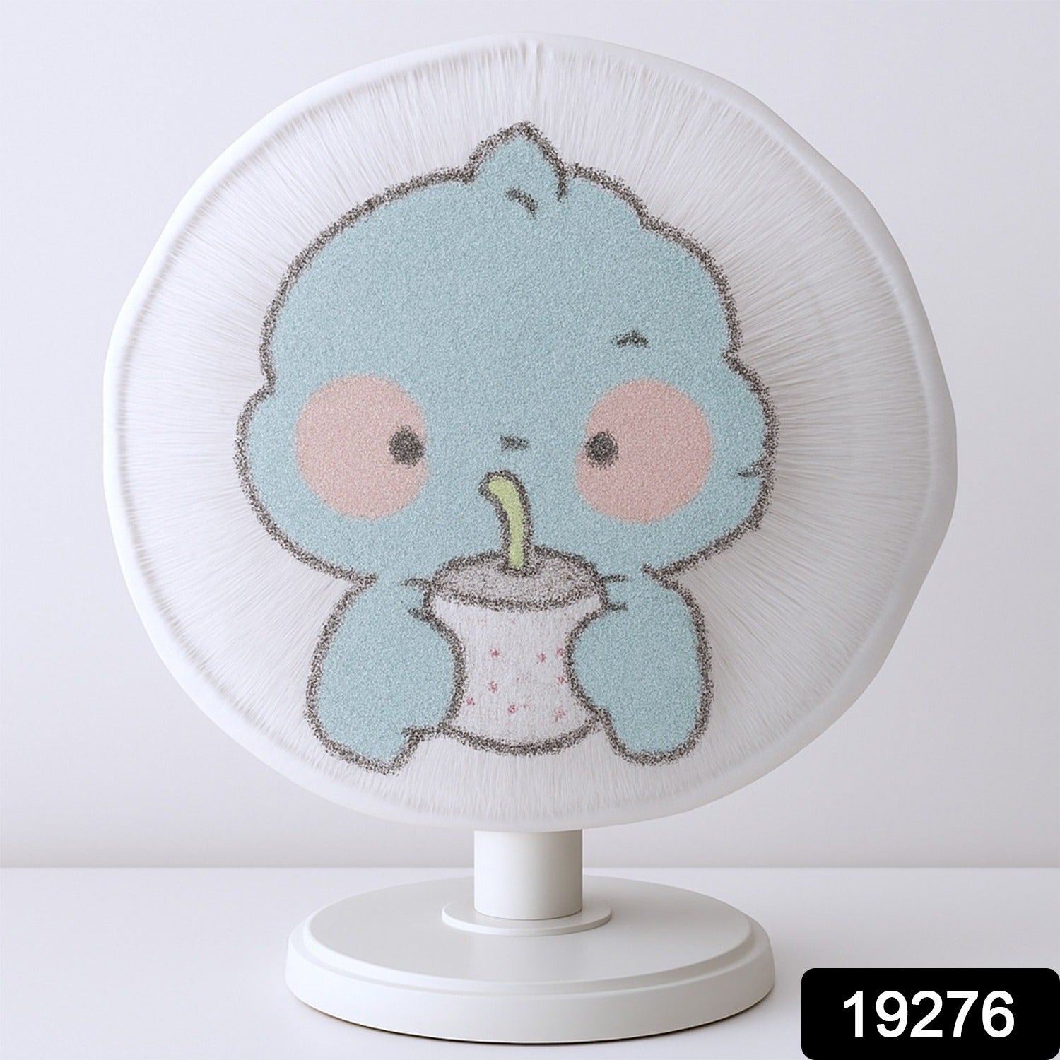 Cute Cartoon Character Fabric Mesh Fan Cover (1 Pc / Mix Design)