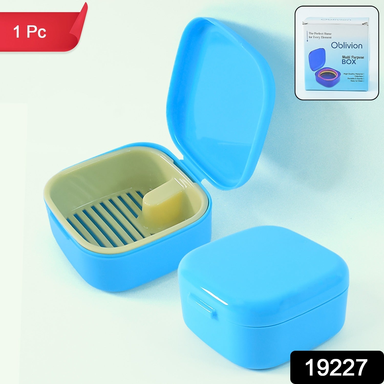 Oblivion Multi-Purpose Storage Box, DENTURE CASE (mix color & 1 Pc)
