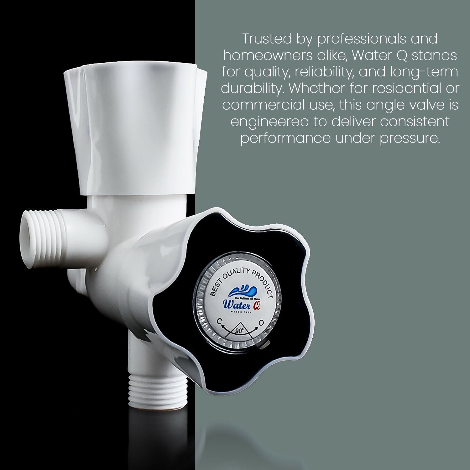 2-in-1 Plastic Bib Cock Water Tap Set