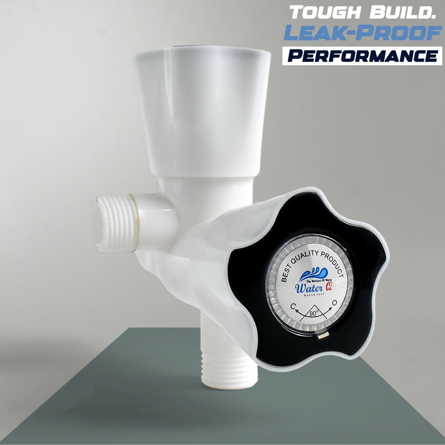 2-in-1 Plastic Bib Cock Water Tap Set