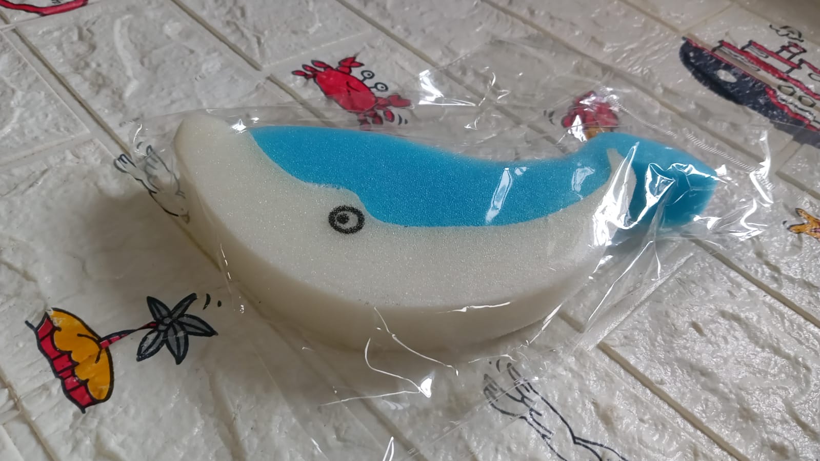 Dolfin Reusable Kitchen Sponge – Superior, Multi-Surface, Low Maintenance (1 Pc)