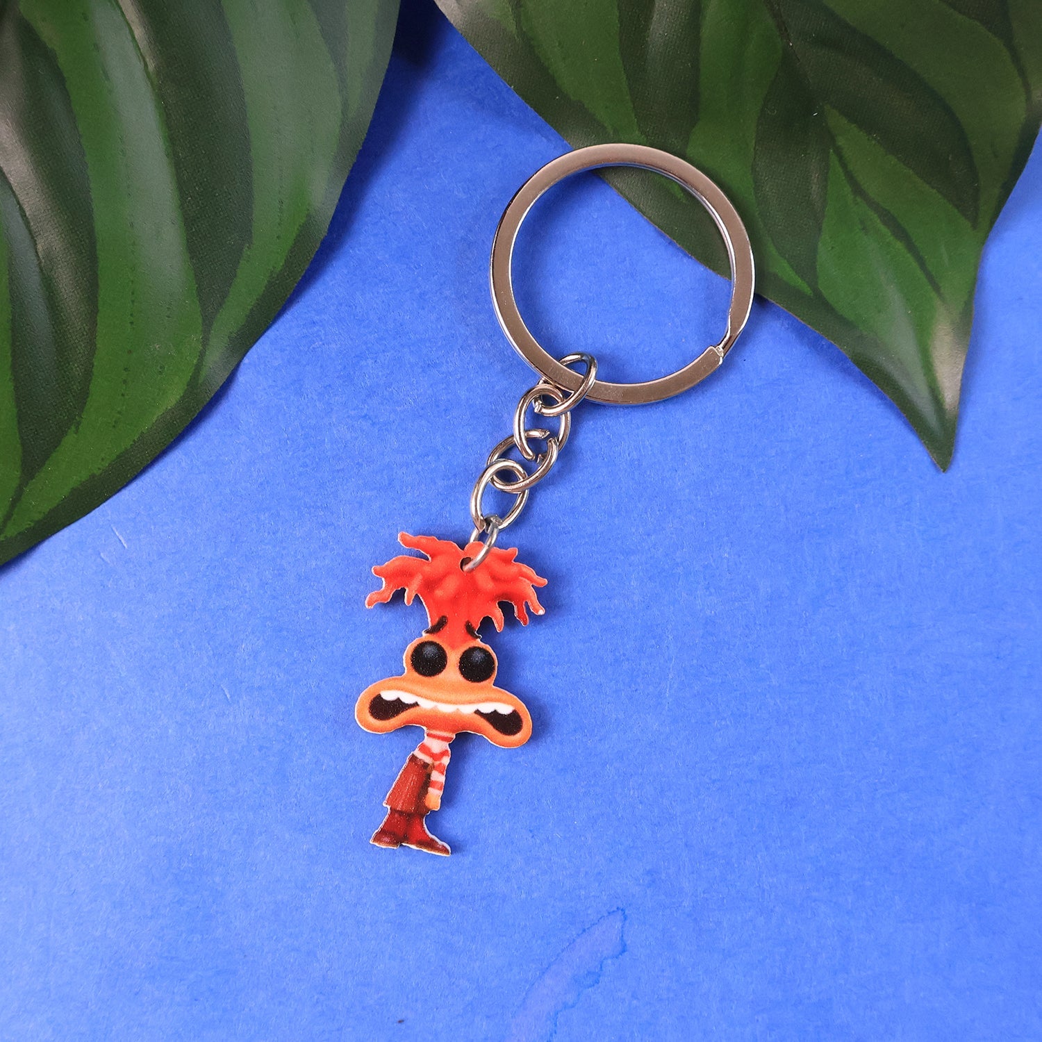 Quirky Cartoon Character Keychain (1 Pc)