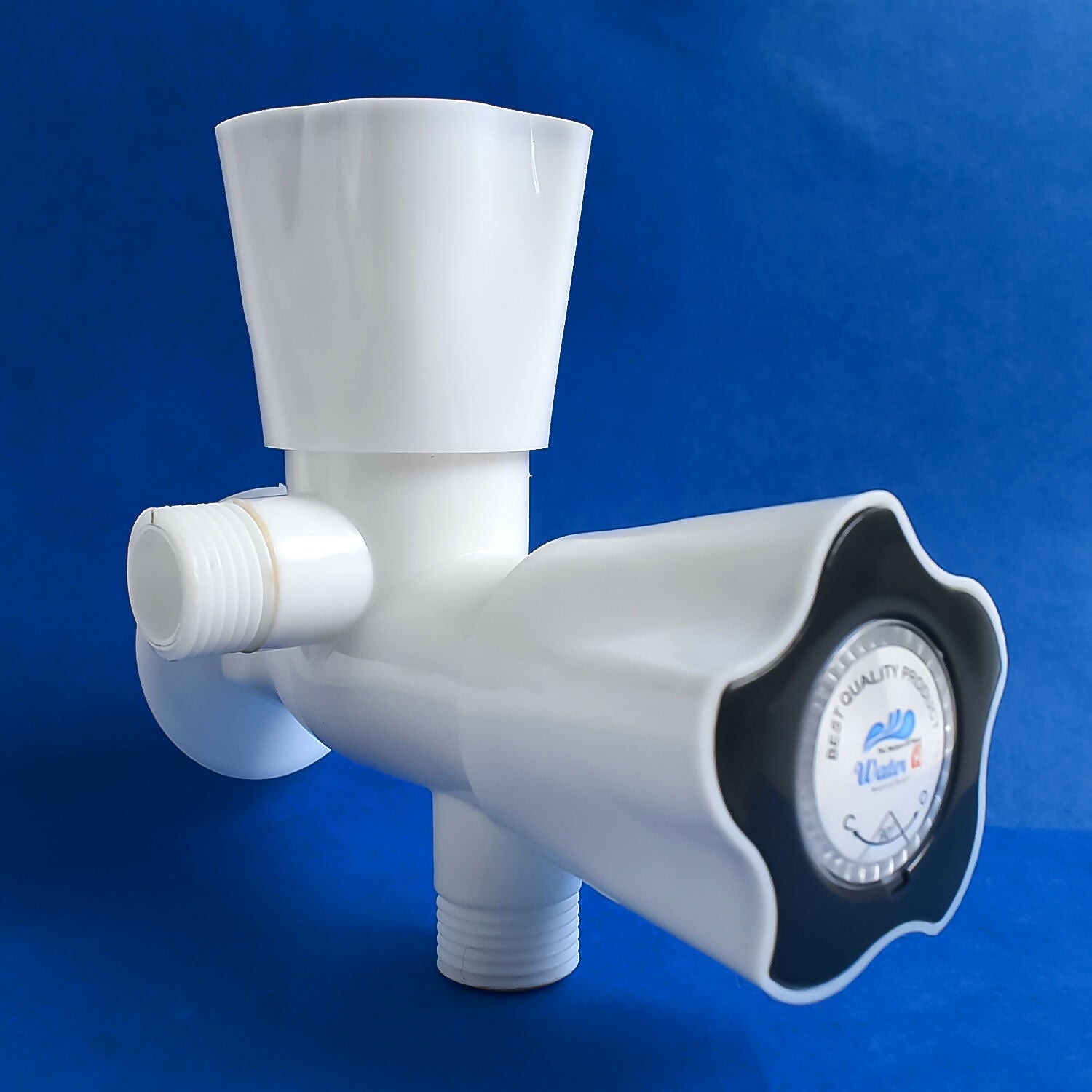 2-in-1 Plastic Bib Cock Water Tap Set