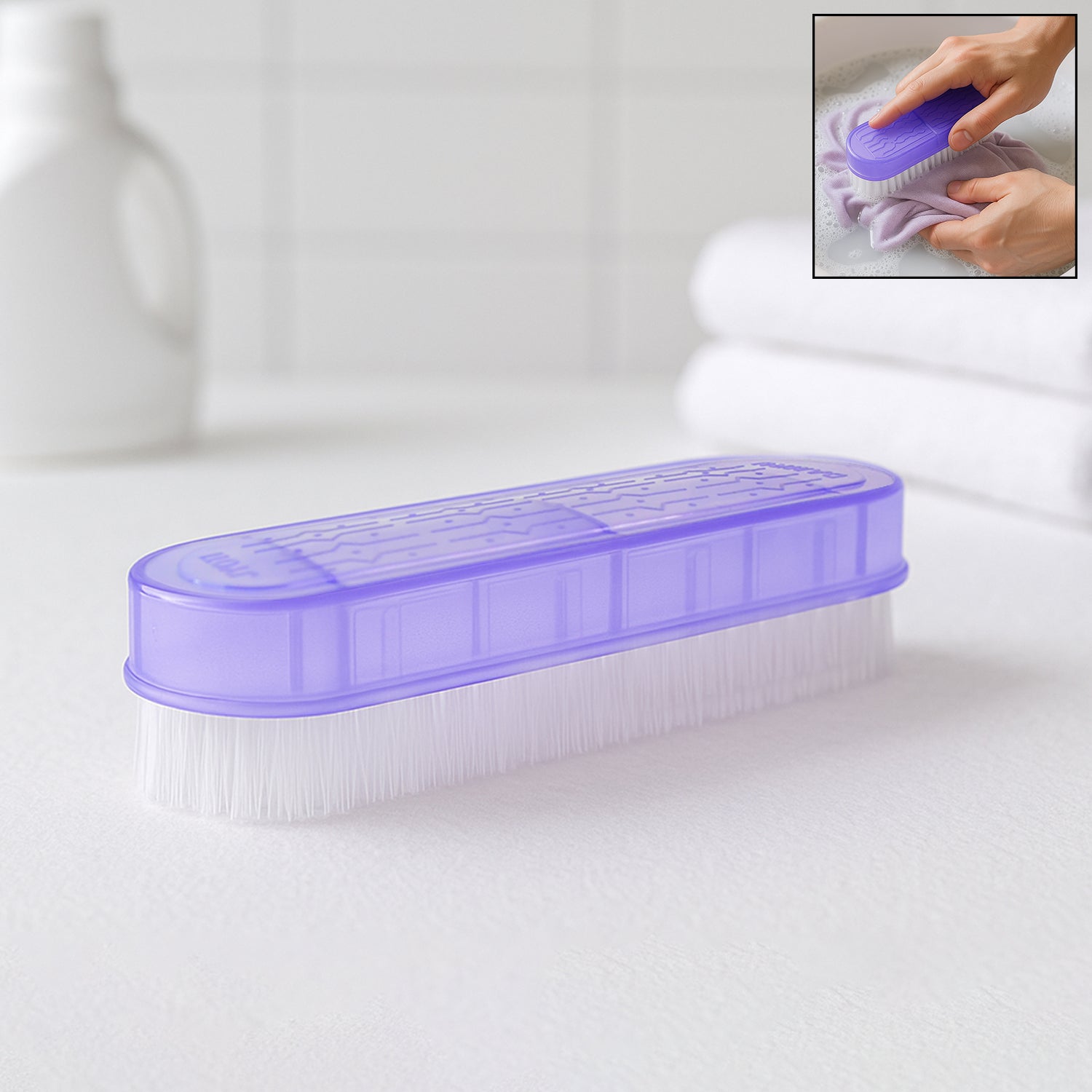 Multipurpose Plastic Handle Laundry Brush (1 Pc)