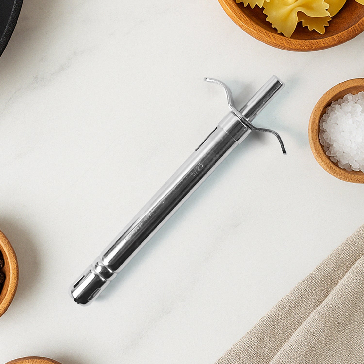 Apex Majestic Stainless Steel Gas Lighter