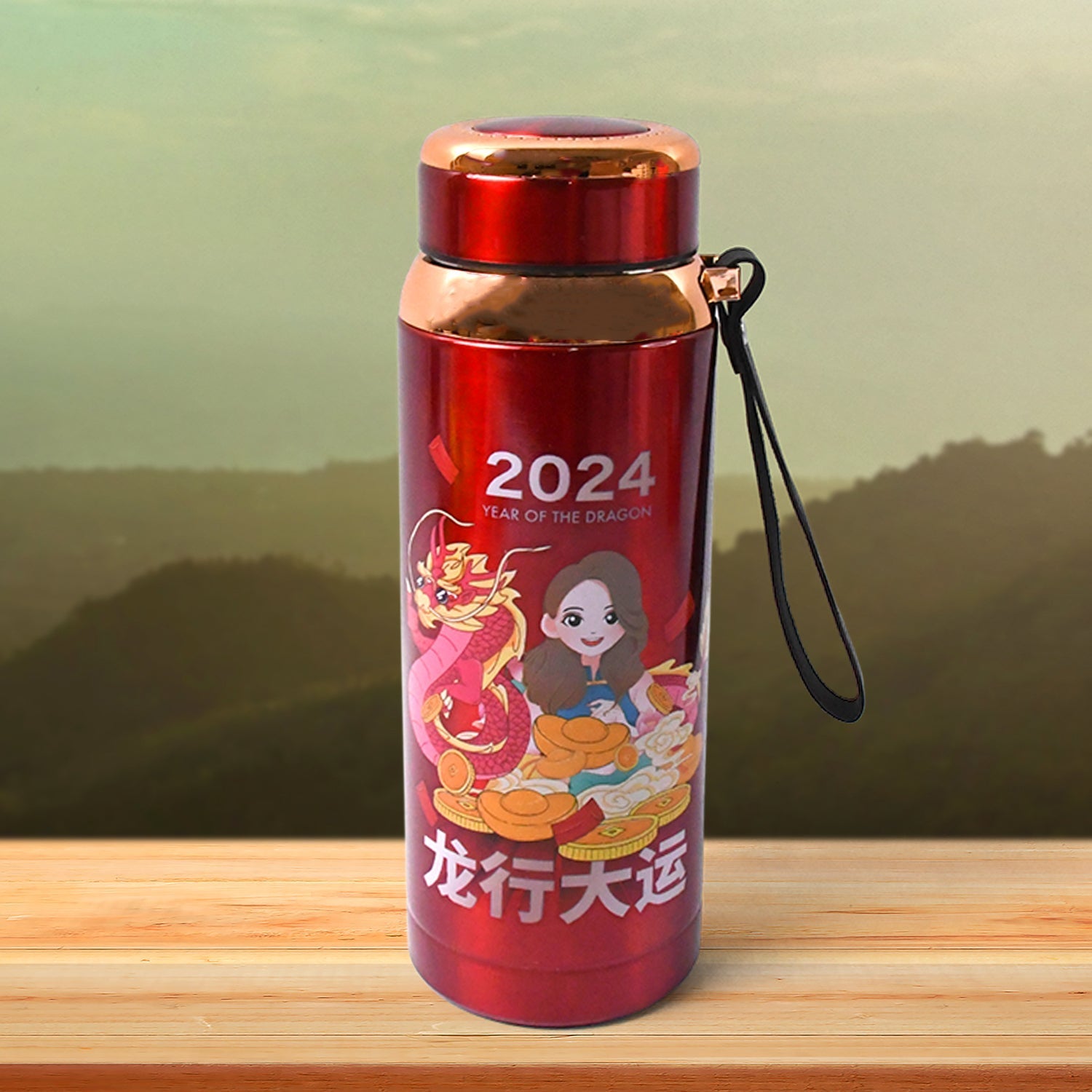 Customize Printed Vacuum Insulated Water Bottle (1pc / 800 ML)