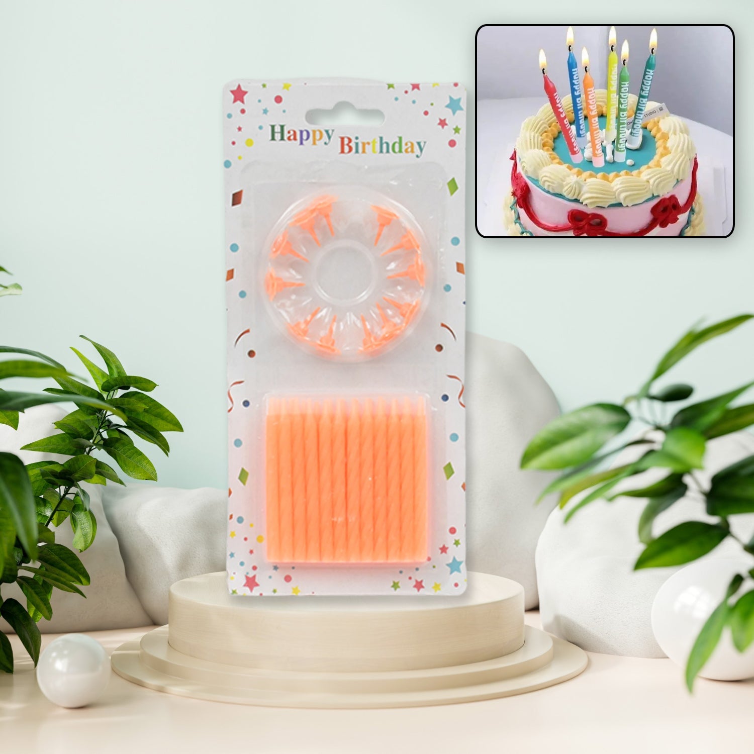 Birthday Party Candles, Diwali (Pack of 24 pcs)