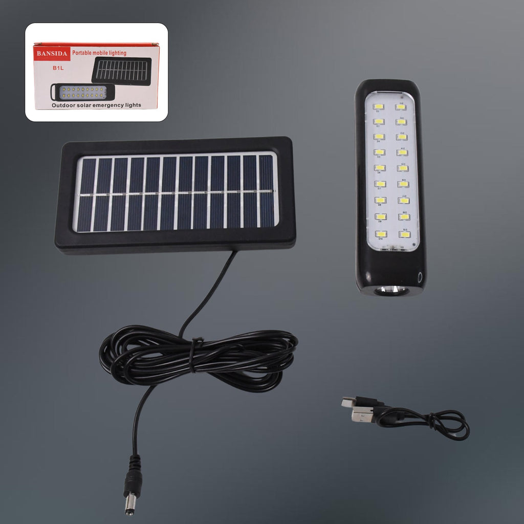 3 Modes Outdoor Indoor Hanging Solar Light  Small 18LED & 1 Big LED