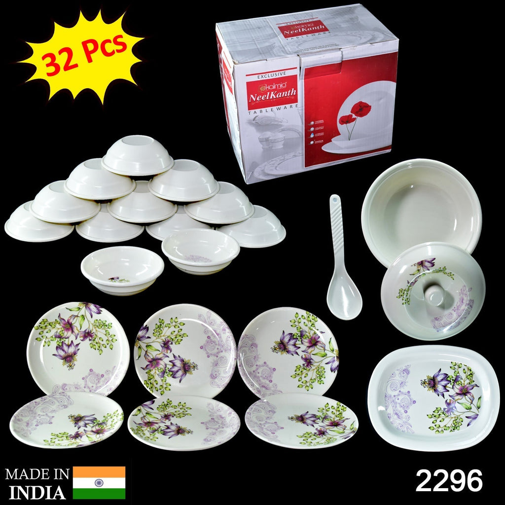 Premium Tableware, Dinner Set, 32 Pc For Serving Food Stuffs And Items.