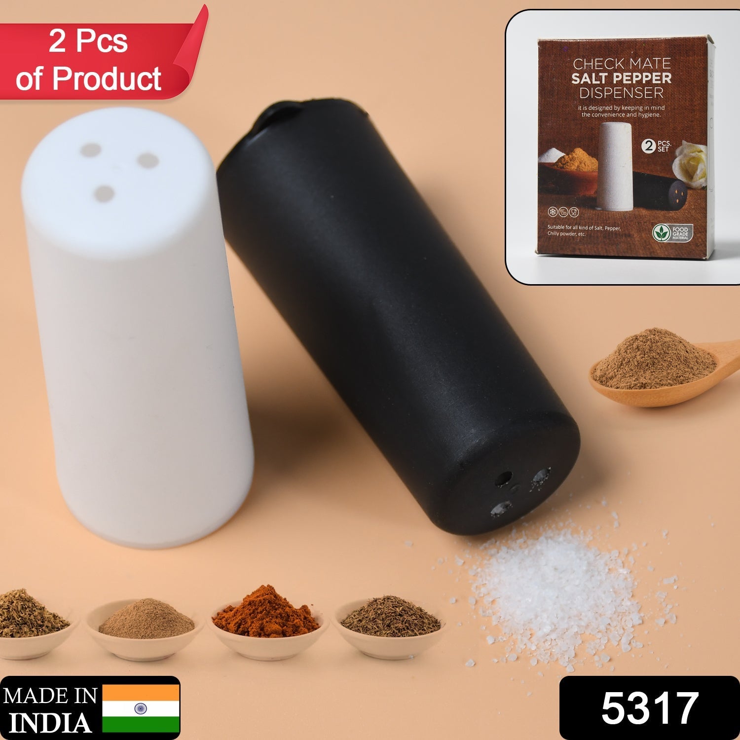 2 Pcs Spice Holder for Home & Hotel Use