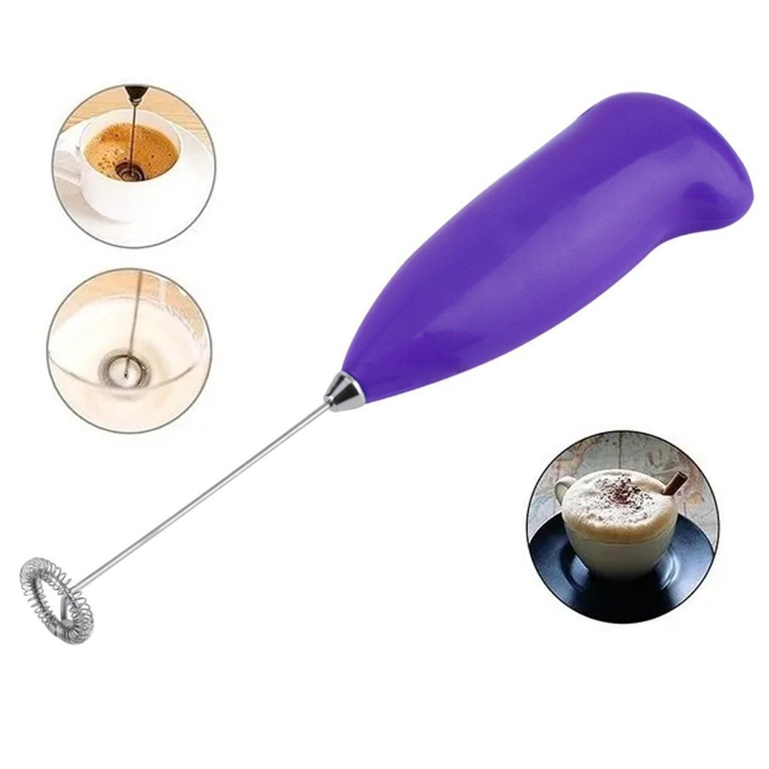 Hand Blender For Mixing And Blending, While Making Food Stuffs And Items At Homes Battery Operated (Battery Not Included)