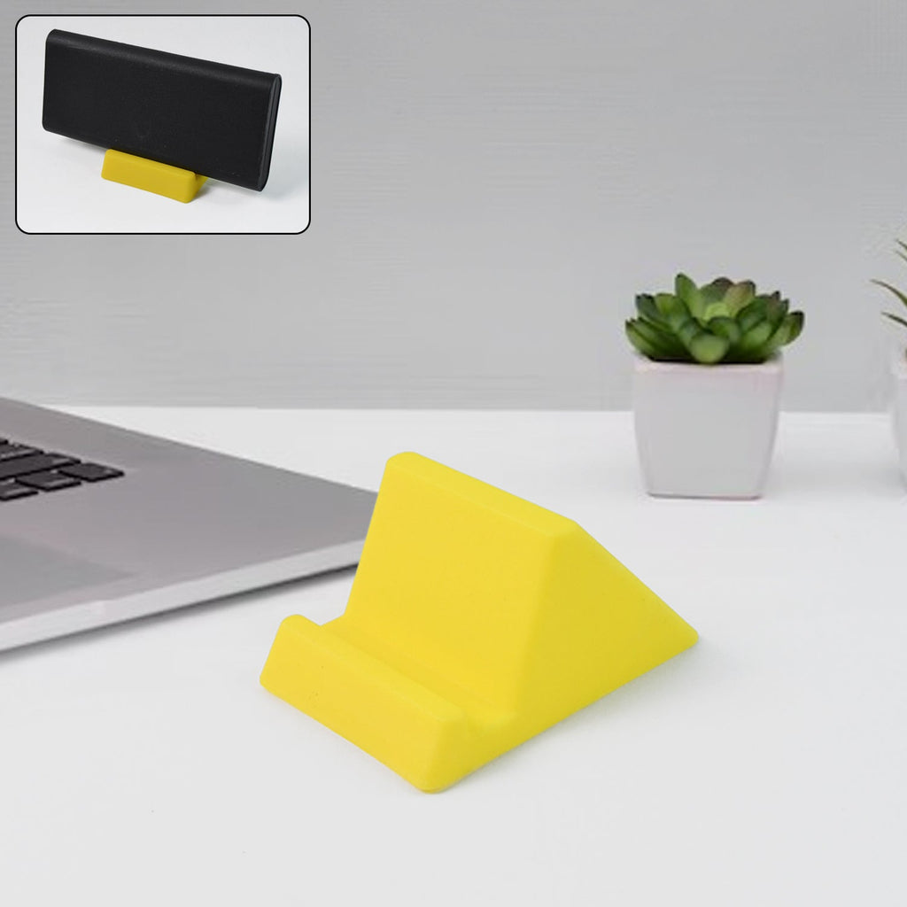 Compact Plastic Mobile Phone Holder Stand (2 Pc & Mix Color)