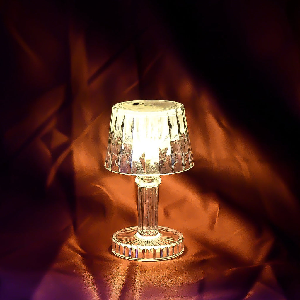 LED Candle lamp, Table Lamp Portable Plastic Lamps, Diwali (1 Pc / Small)