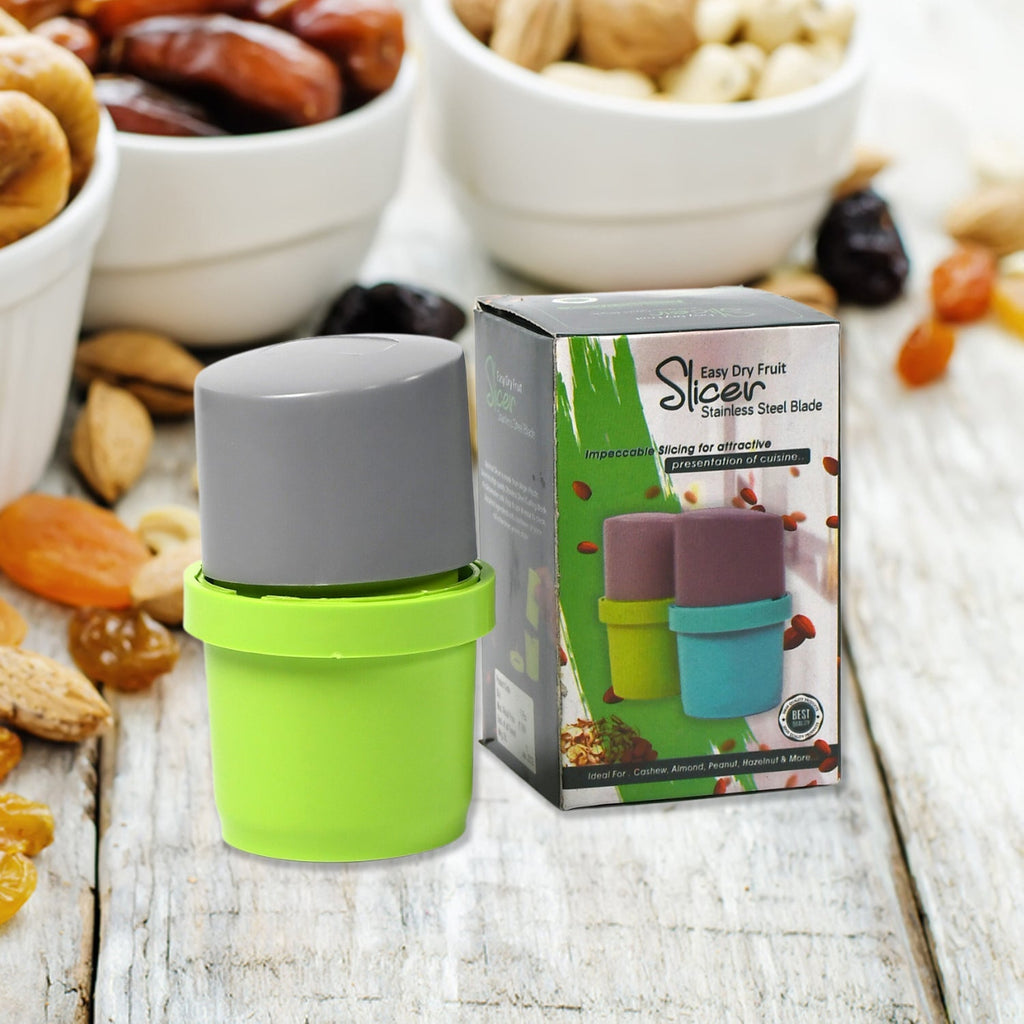 Plastic Dry Fruit and Paper Mill Grinder Slicer - 3-in-1 Blade for Chocolate and Butter, Standard, Multicolor