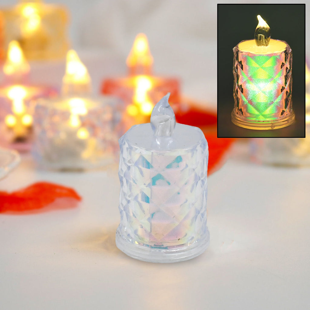 Festive Lighting for Any Occasion: 1 Pack LED Tealight Candles, Diwali