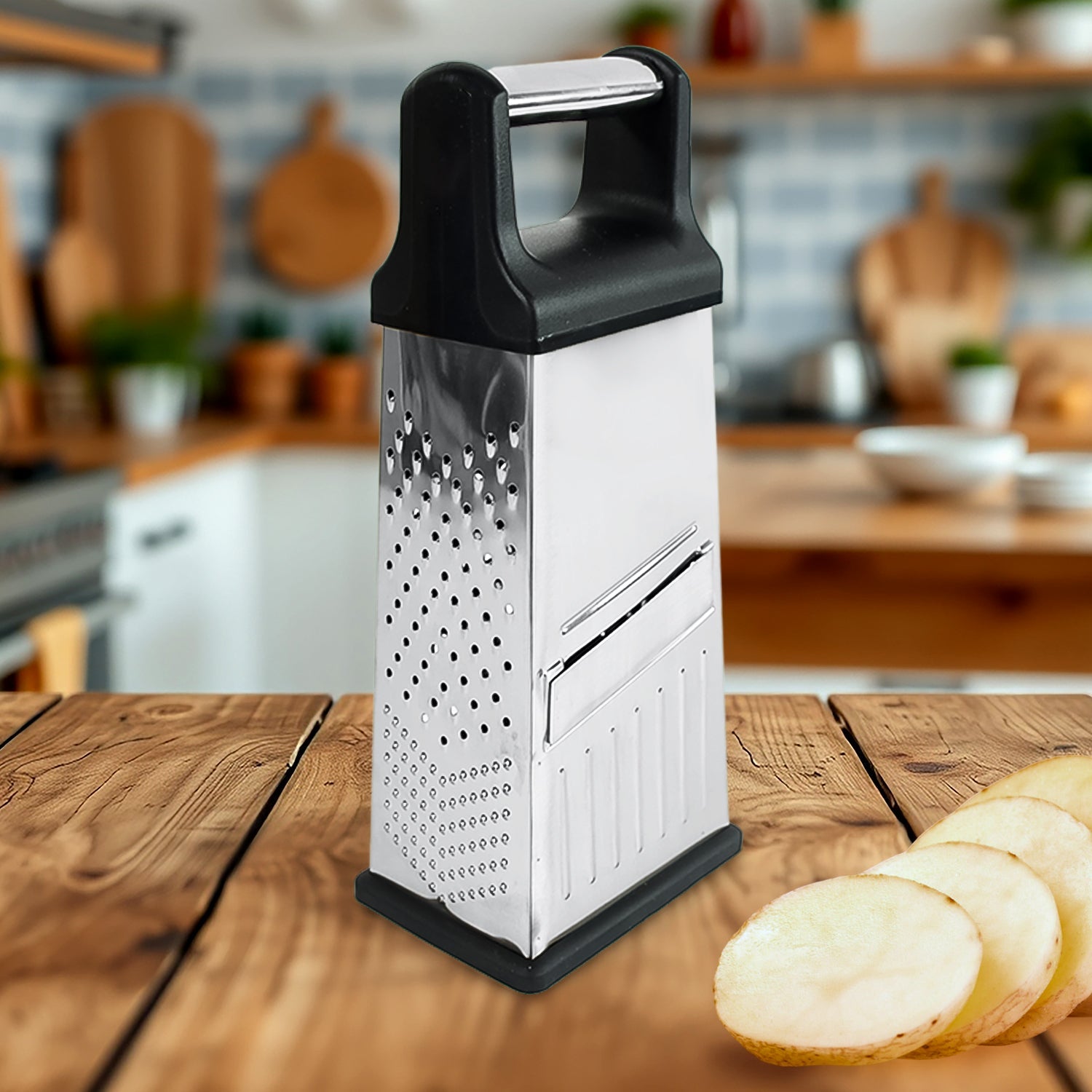 Apex 5-in-1 Master Stainless Steel Multipurpose Slicer and Grater