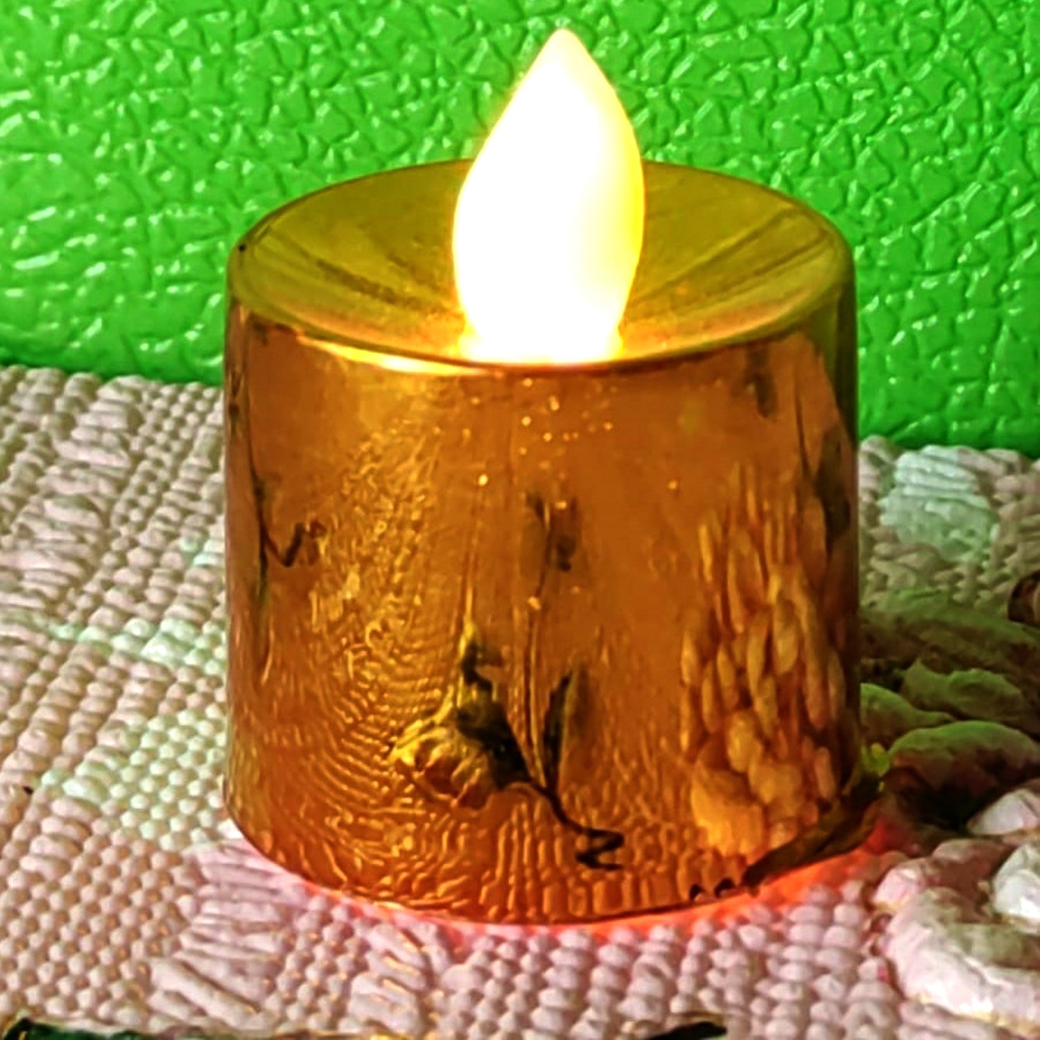 Electrical Candles Diya LED Tea Light, Diwali (6 Pcs Set)