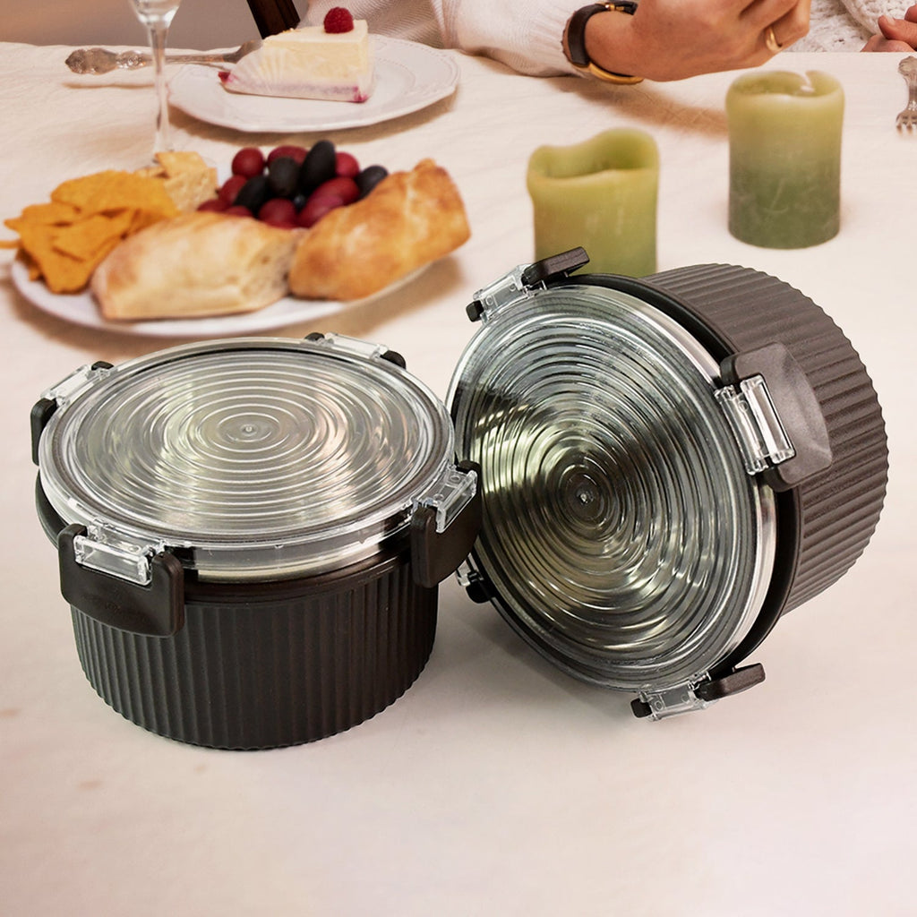 Apex Rustic Jar Set – 2 Pcs, 450ml Each Approx