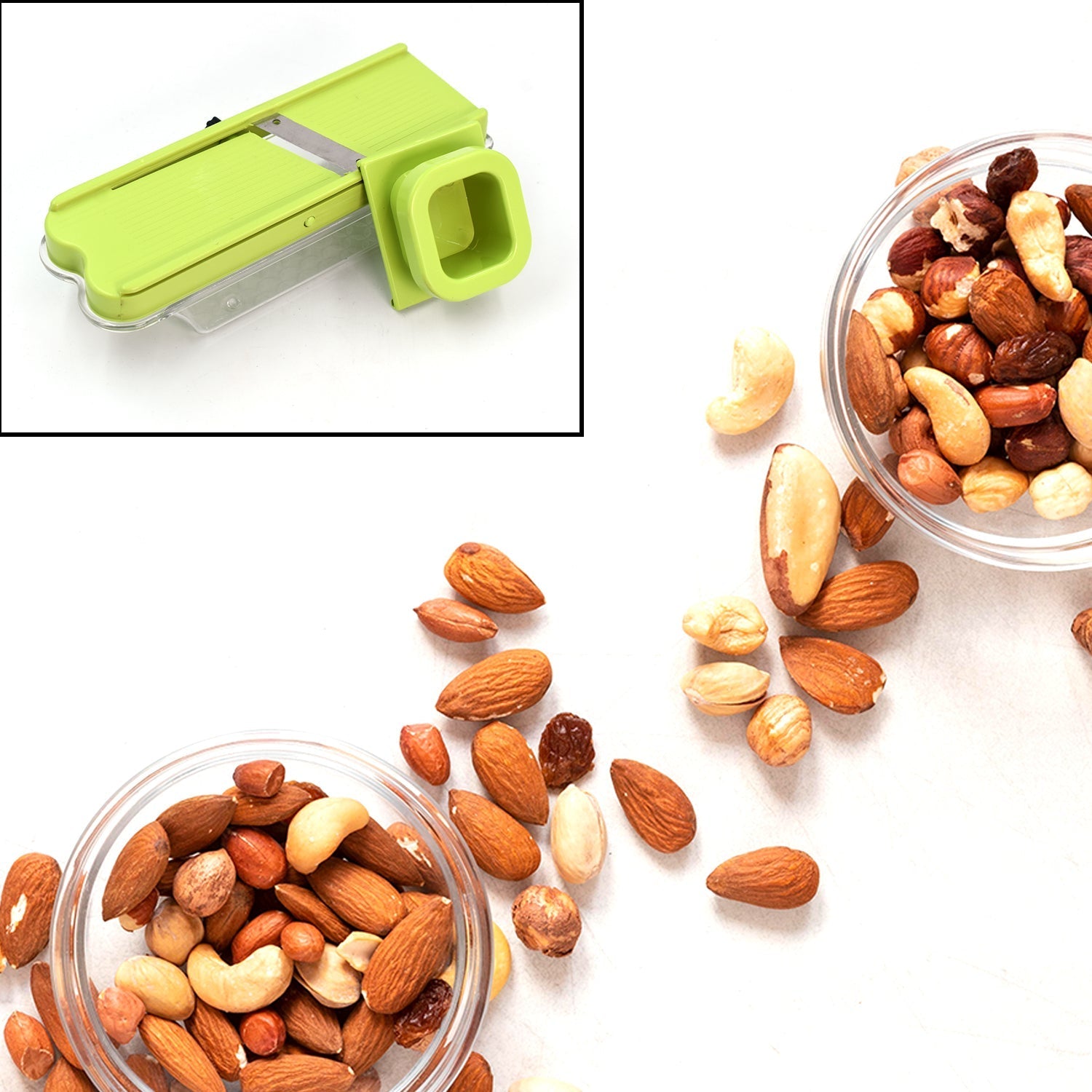Stainless Steel Vegatable and Dry Fruit Slicer / Cutter
